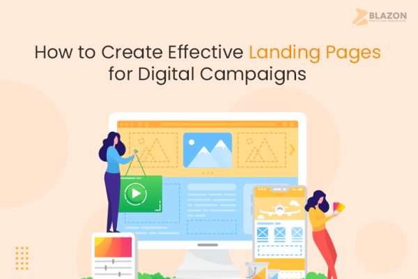 Digital Campaigns Landing Pages - Blazon Technology